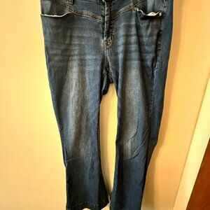 Rock and Roll Cowgirl Denim - High Rise Flare - 34X34